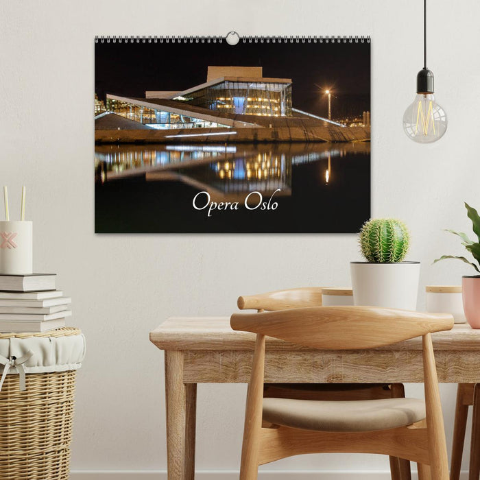 Opera Oslo (CALVENDO Wandkalender 2026)
