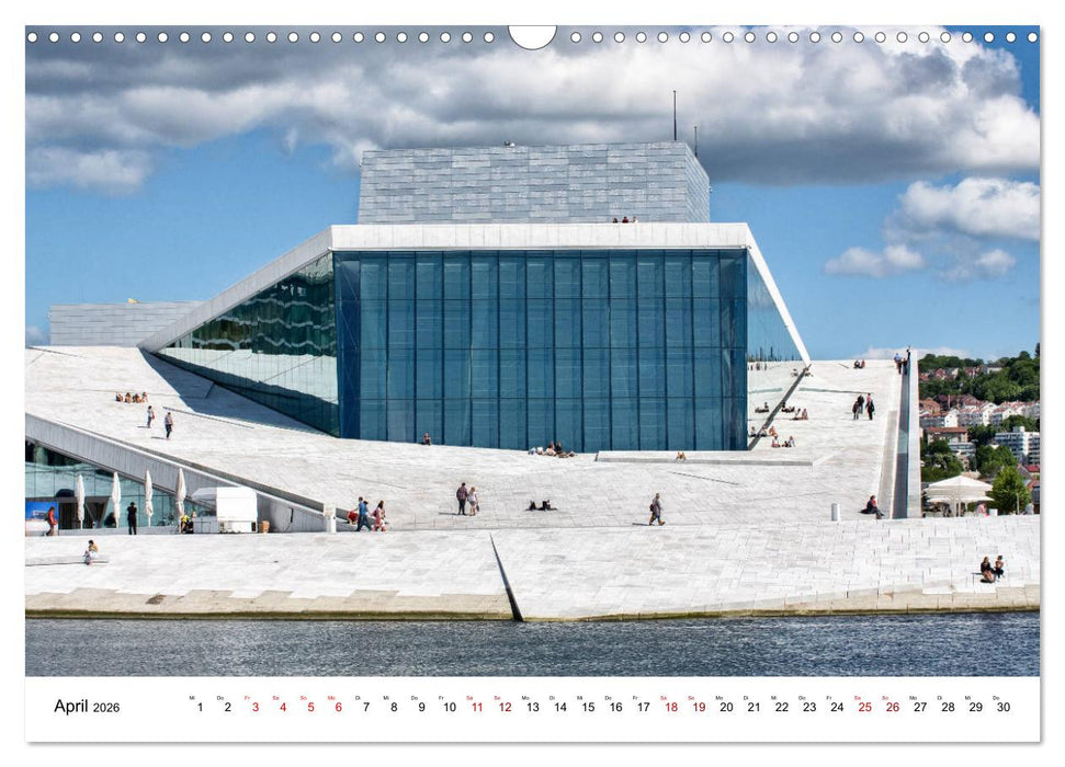 Opera Oslo (CALVENDO Wandkalender 2026)