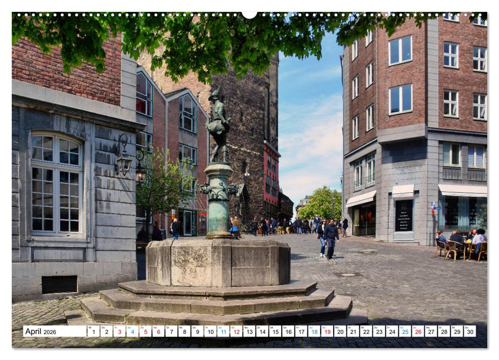 Aachen - Ansichtssache (CALVENDO Wandkalender 2026)