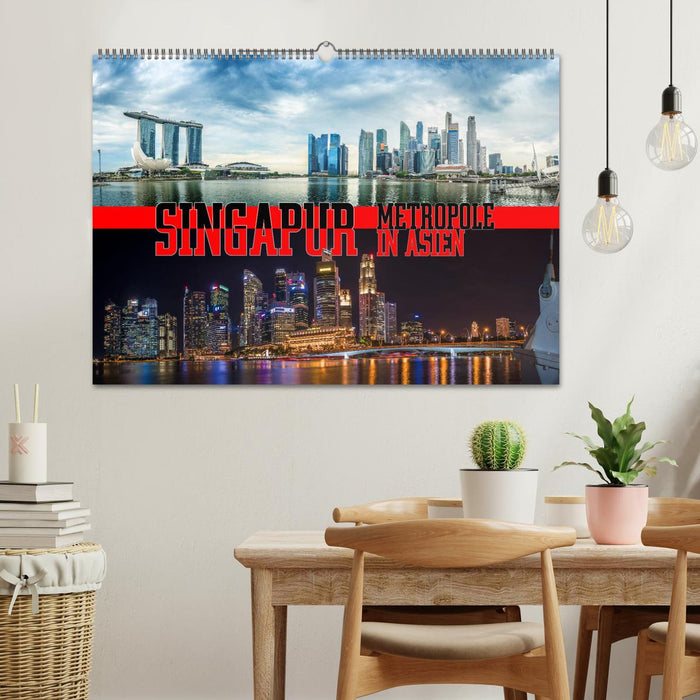 Singapur, Metropole in Asien (CALVENDO Wandkalender 2026)