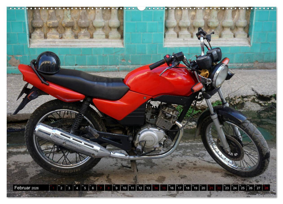 YAMAHA - Motorrad-Legenden (CALVENDO Wandkalender 2026)