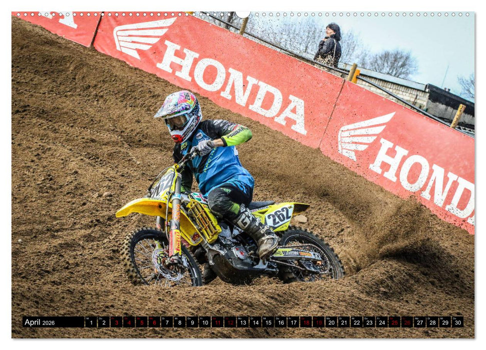 Motocross Racing 2026 (CALVENDO Wandkalender 2026)