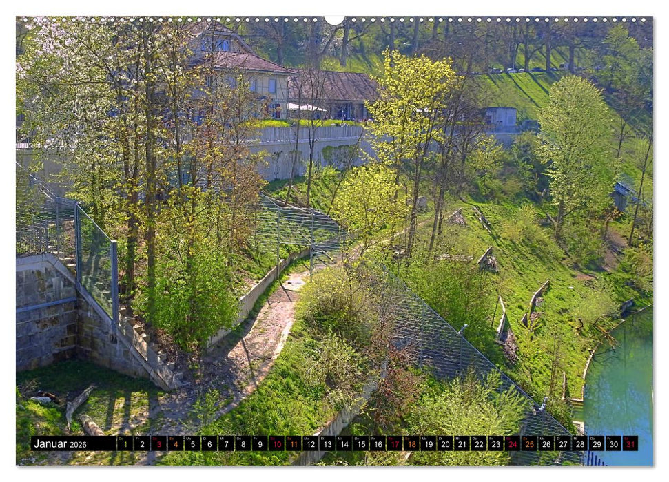 BERN - Vom Bärengraben bis Zytglogge (CALVENDO Premium Wandkalender 2026)