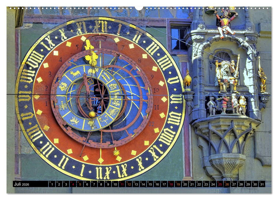 BERN - Vom Bärengraben bis Zytglogge (CALVENDO Premium Wandkalender 2026)