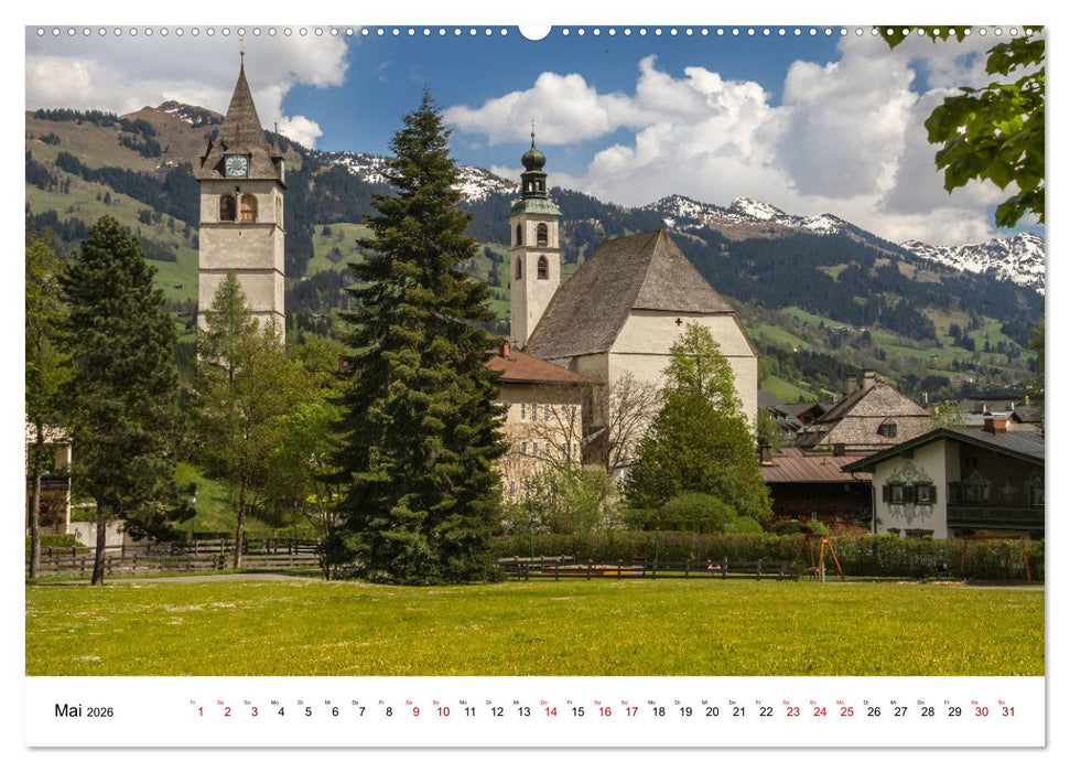 Kitzbühel, Sportstadt und Wanderparadies (CALVENDO Wandkalender 2026)