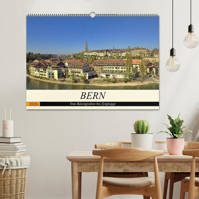 BERN - Vom Bärengraben bis Zytglogge (CALVENDO Wandkalender 2026)