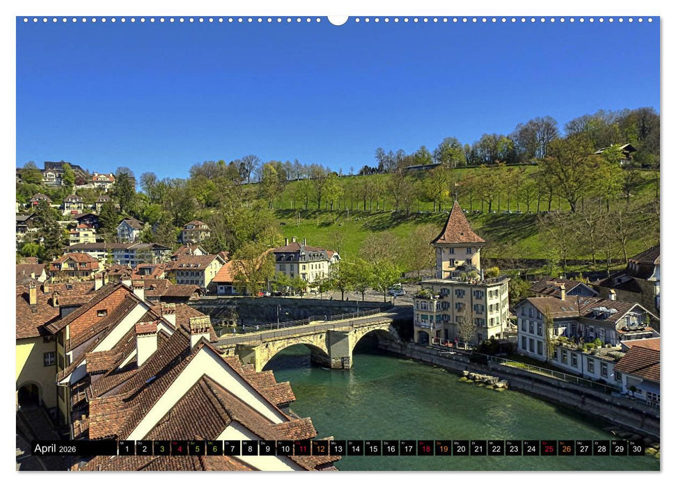 BERN - Vom Bärengraben bis Zytglogge (CALVENDO Wandkalender 2026)