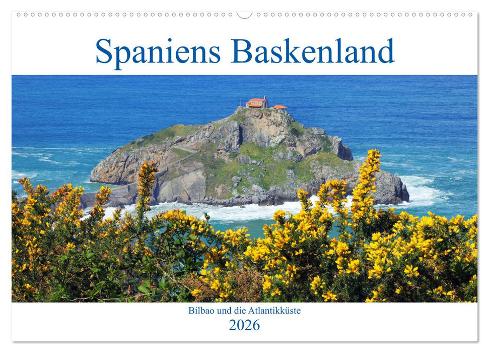 Spaniens Baskenland (CALVENDO Wandkalender 2026)