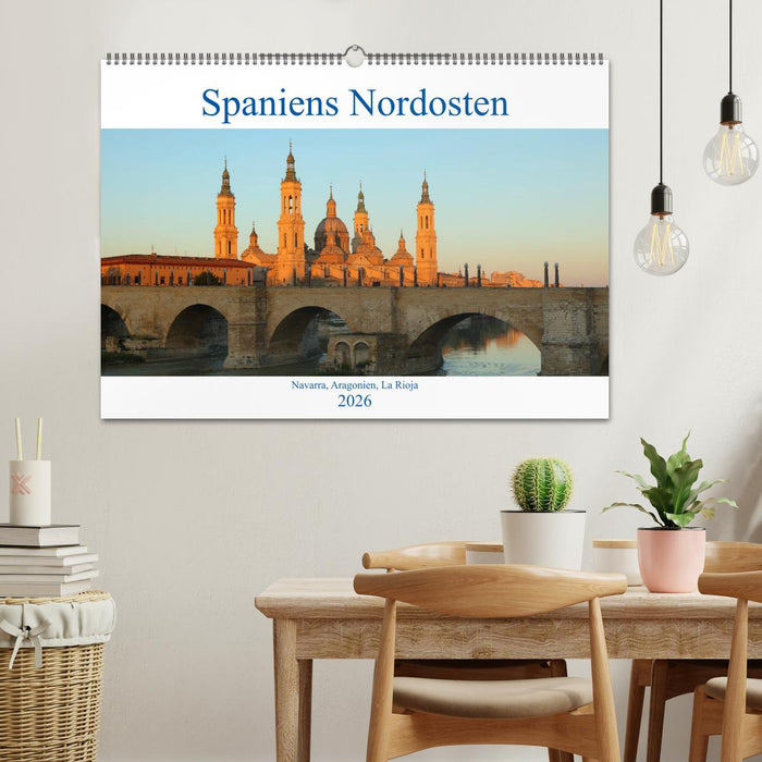Spaniens Nordosten (CALVENDO Wandkalender 2026)