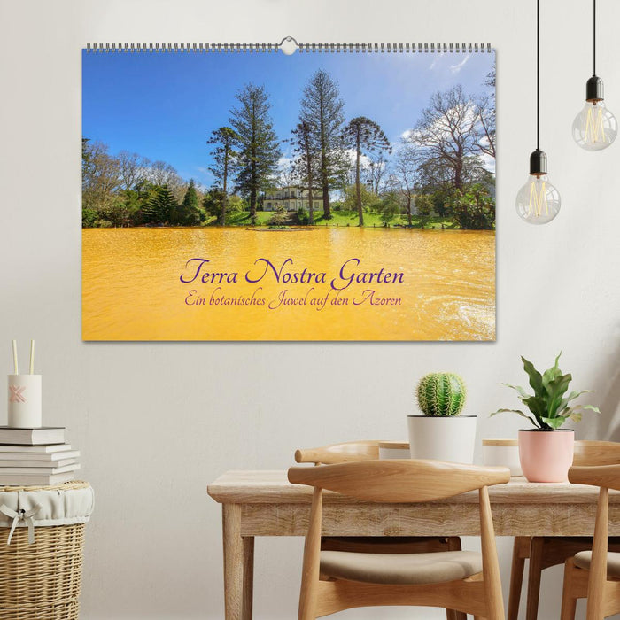 Terra Nostra Garten - ein botanisches Juwel auf den Azoren (CALVENDO Wandkalender 2026)