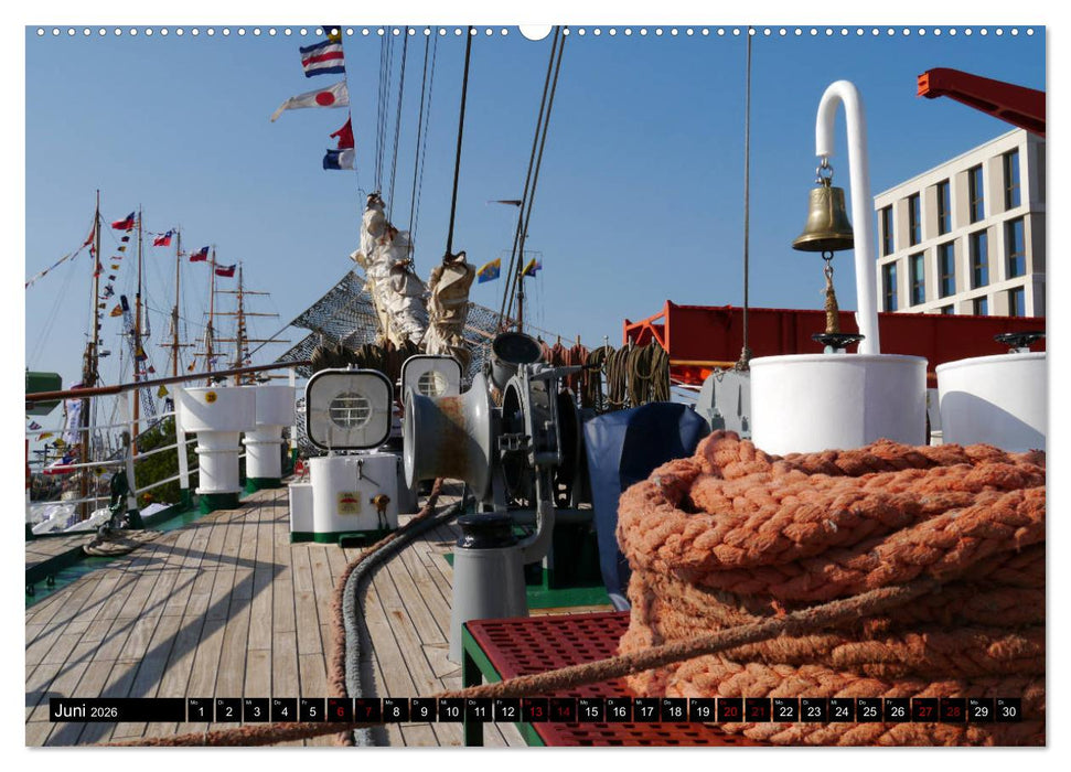 Windjammertreffen - Segelschiffe zu Gast in Bremerhaven (CALVENDO Wandkalender 2026)