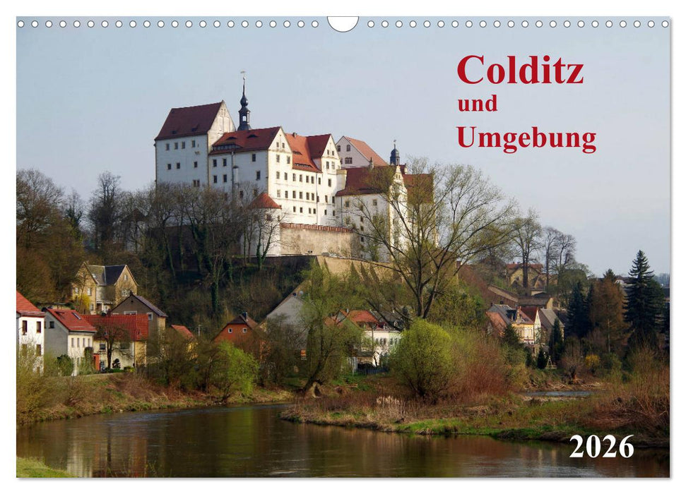 Colditz und Umgebung (CALVENDO Wandkalender 2026)
