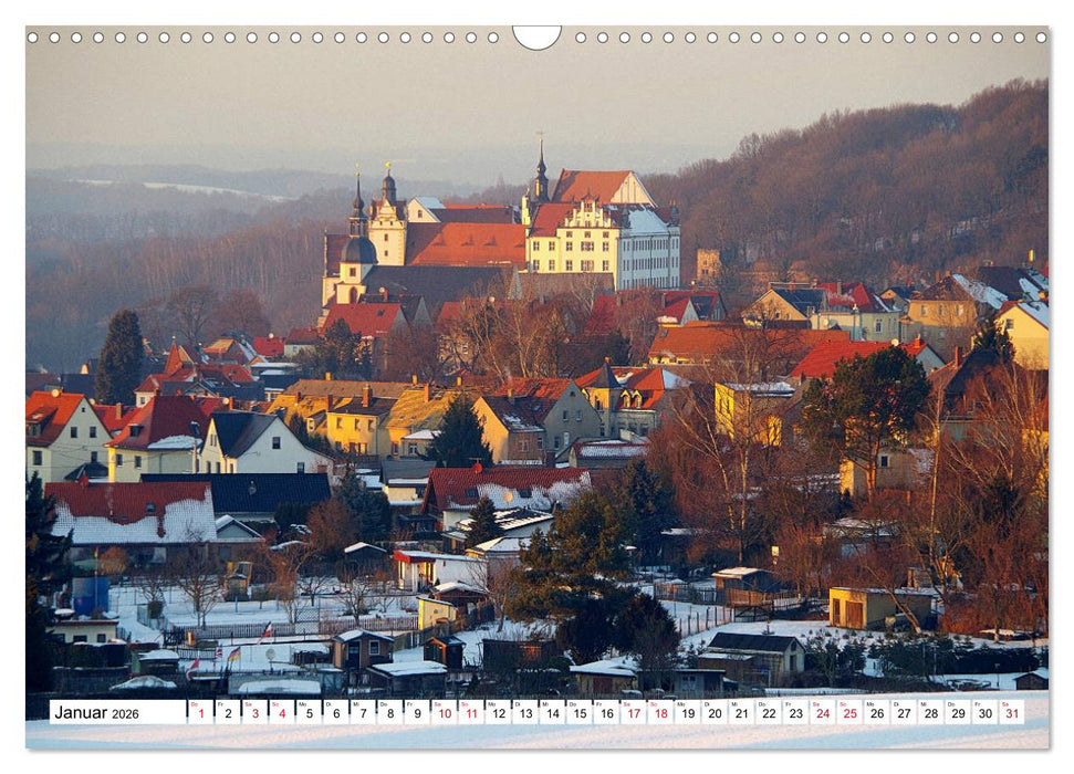 Colditz und Umgebung (CALVENDO Wandkalender 2026)