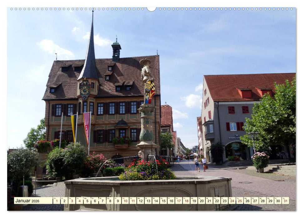 Unterwegs in Bietigheim-Bissingen (CALVENDO Wandkalender 2026)