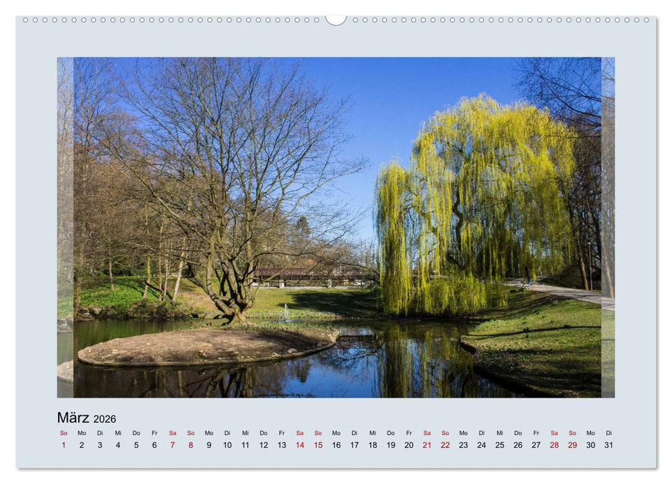 Ein Besuch in Bad Nauheim (CALVENDO Wandkalender 2026)