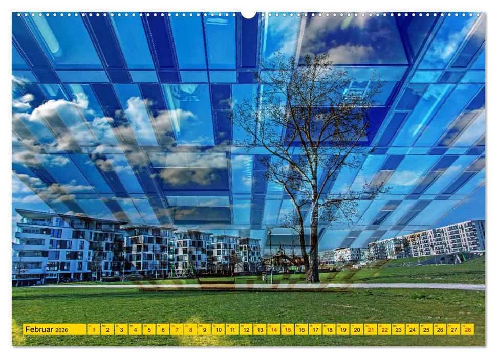 Karlsruhe mal 2 (CALVENDO Wandkalender 2026)