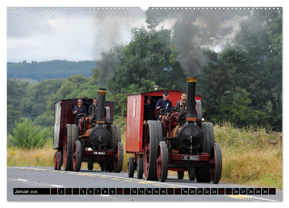 Irish Steam - 50. Dampftreffen in Stradbally (CALVENDO Wandkalender 2026)