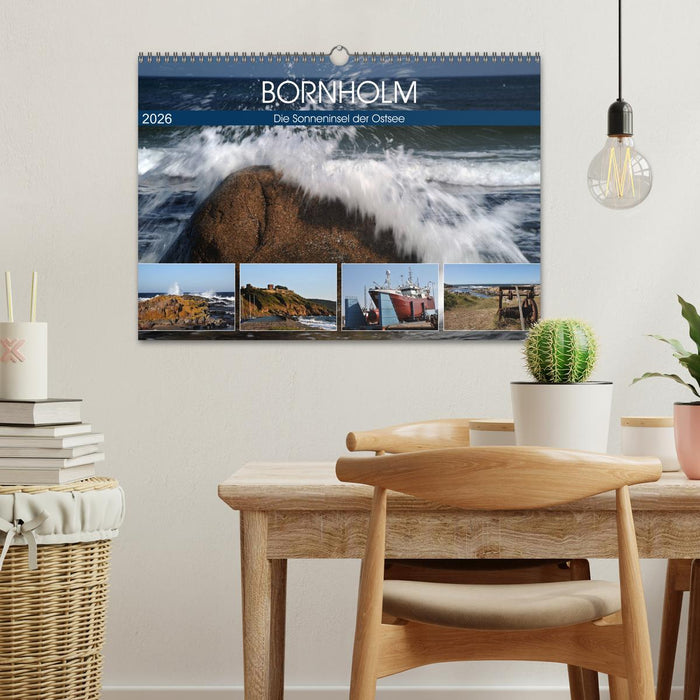 Bornholm - Sonneninsel der Ostsee (CALVENDO Wandkalender 2026)
