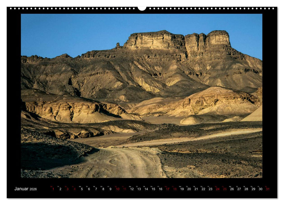 Durch die SAHARA - Libyens Wüsten (CALVENDO Wandkalender 2026)