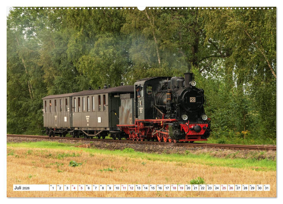 Mansfelder Bergwerksbahn (CALVENDO Premium Wandkalender 2026)