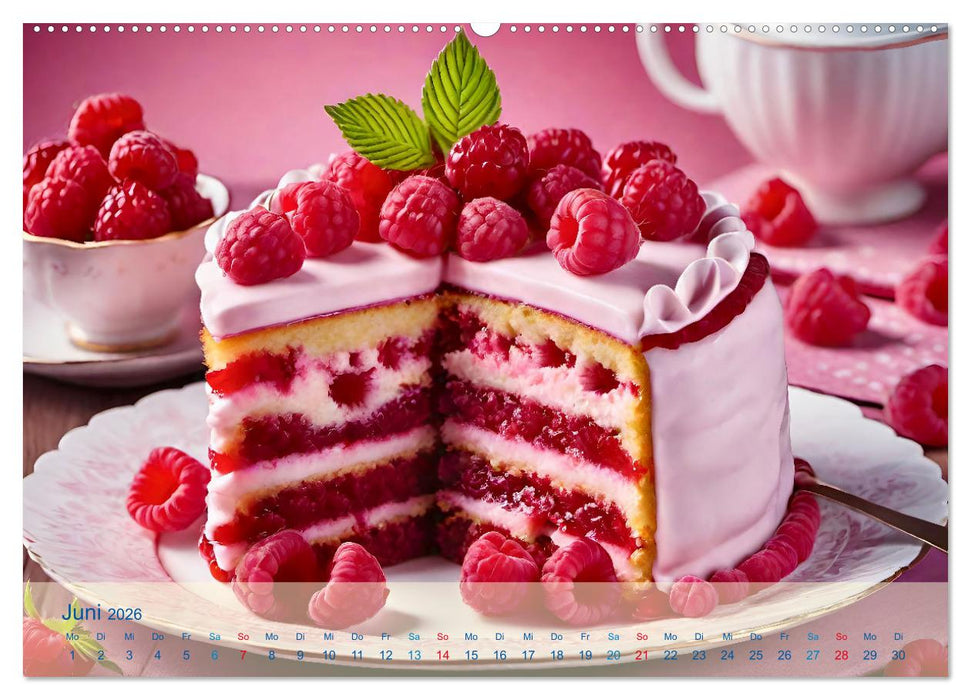 Tortenträume - Traumtorten (CALVENDO Wandkalender 2026)