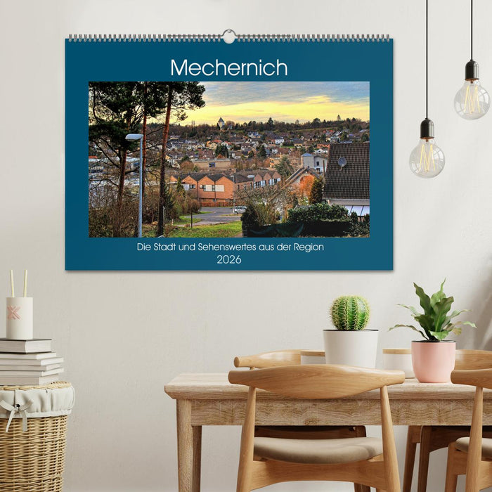 Mechernich - Die Stadt und Sehenswertes aus der Region (CALVENDO Wandkalender 2026)