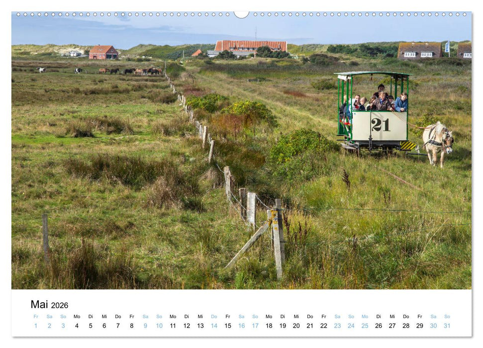Lieblingsinsel Spiekeroog (CALVENDO Wandkalender 2026)