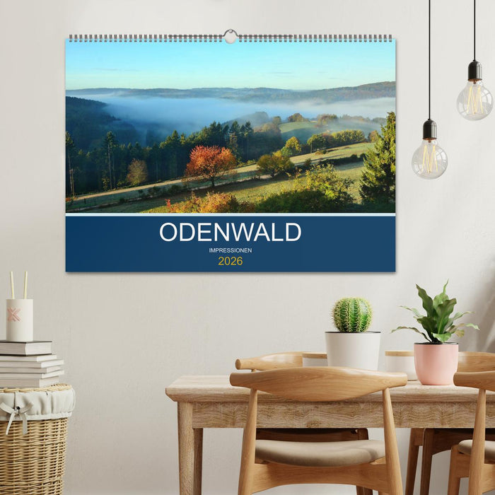 Odenwald - Impressionen (CALVENDO Wandkalender 2026)