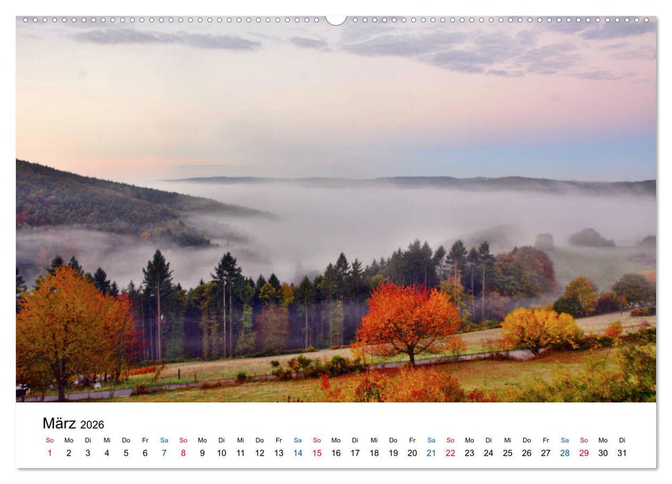 Odenwald - Impressionen (CALVENDO Wandkalender 2026)