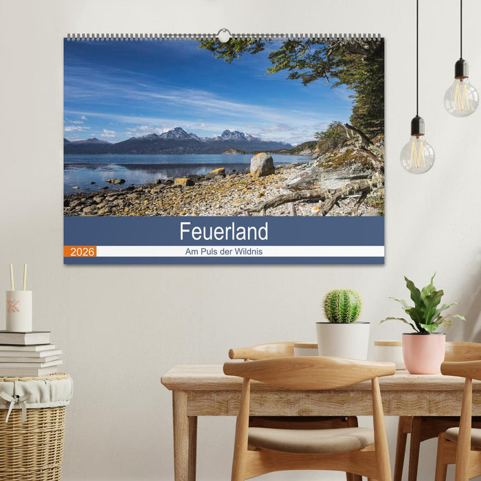 Feuerland - Am Puls der Wildnis (CALVENDO Wandkalender 2026)