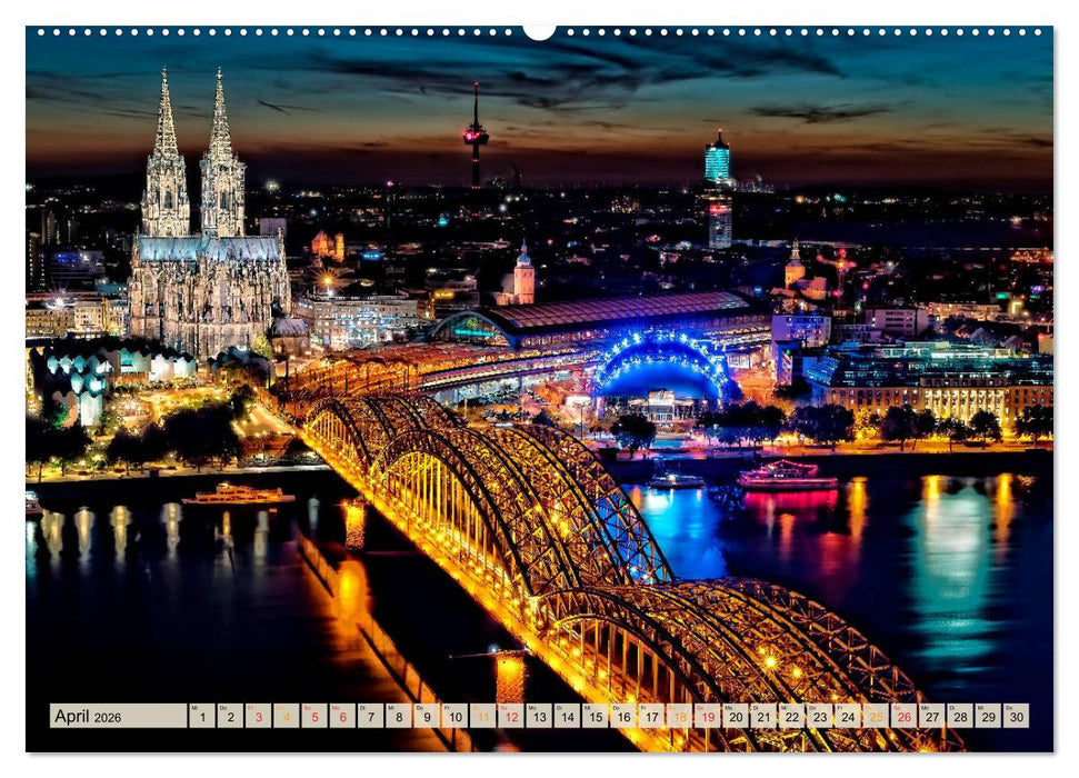 12 wunderschöne Sehenswürdigkeiten in Deutschland (CALVENDO Wandkalender 2026)