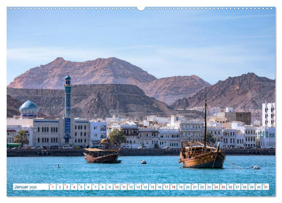 Oman - Ein Land aus 1001 Nacht (CALVENDO Wandkalender 2026)