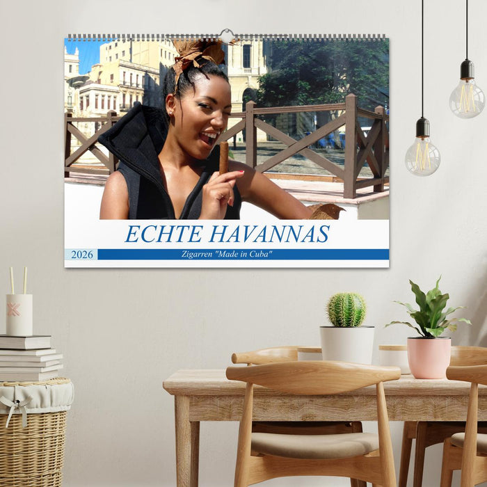 Echte Havannas - Zigarren "Made in Cuba" (CALVENDO Wandkalender 2026)