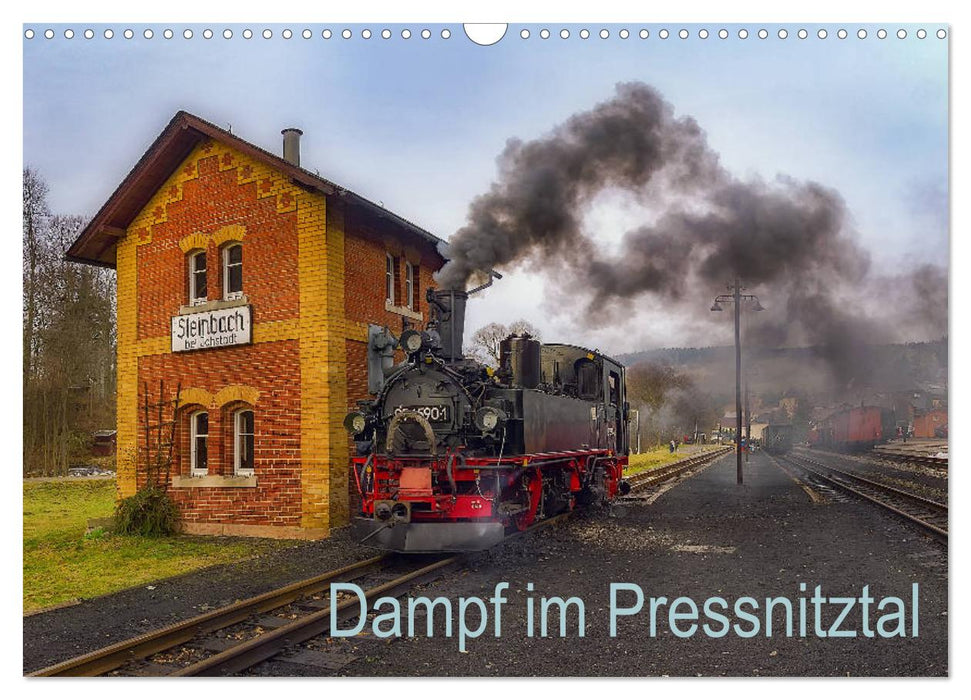 Dampf im Pressnitztal (CALVENDO Wandkalender 2026)