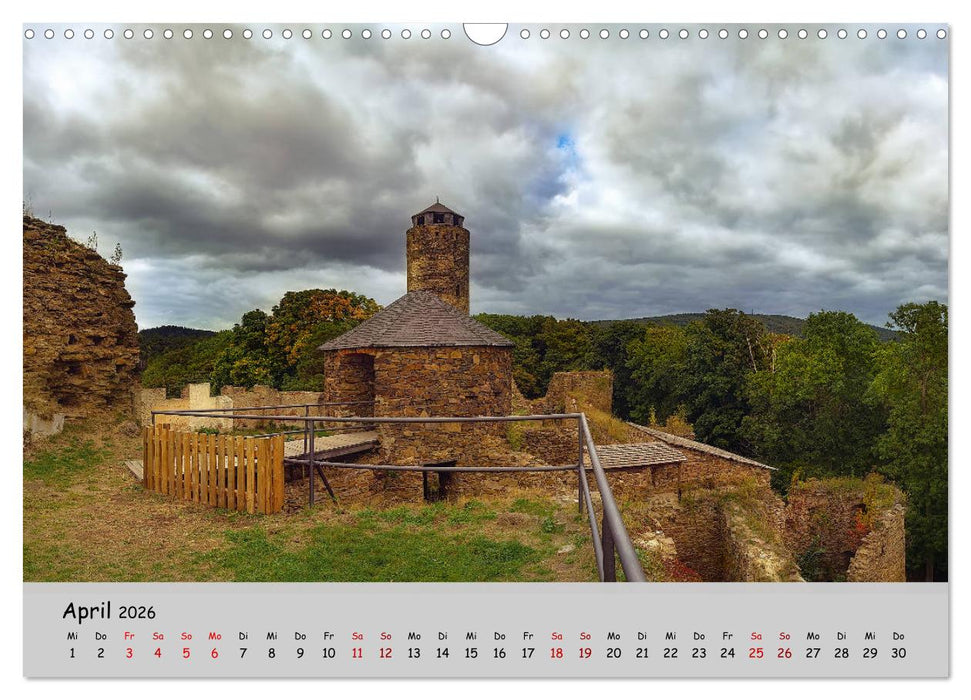 Historisches Erzgebirge (CALVENDO Wandkalender 2026)