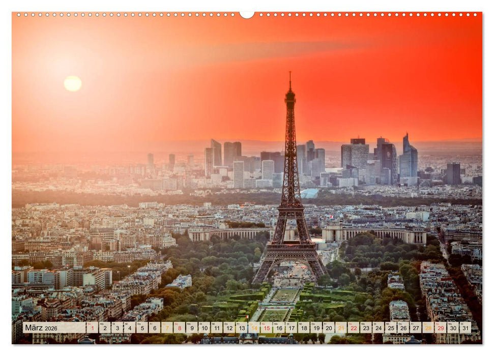 Die 12 meistbesuchten Städte der Welt (CALVENDO Wandkalender 2026)