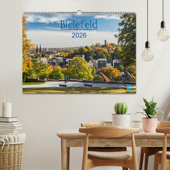 Bielefeld - Die freundliche Stadt am Teutoburger Wald (CALVENDO Wandkalender 2026)