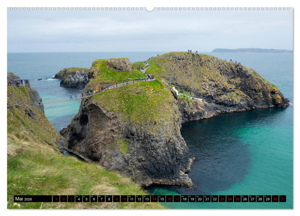 Nordirlands Highlights (CALVENDO Wandkalender 2026)