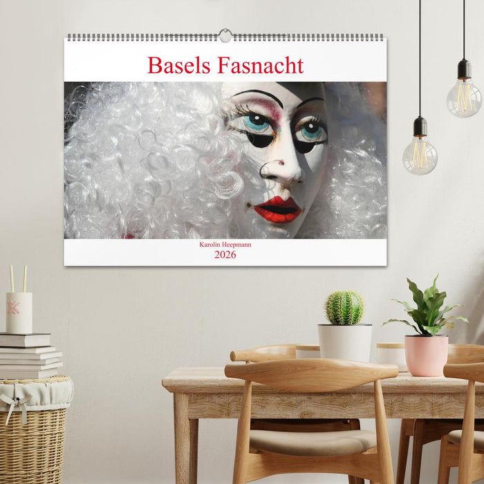 Basels Fasnacht (CALVENDO Wandkalender 2026)