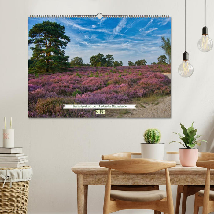 Streifzüge durch den Norden der Niederlande (CALVENDO Wandkalender 2026)