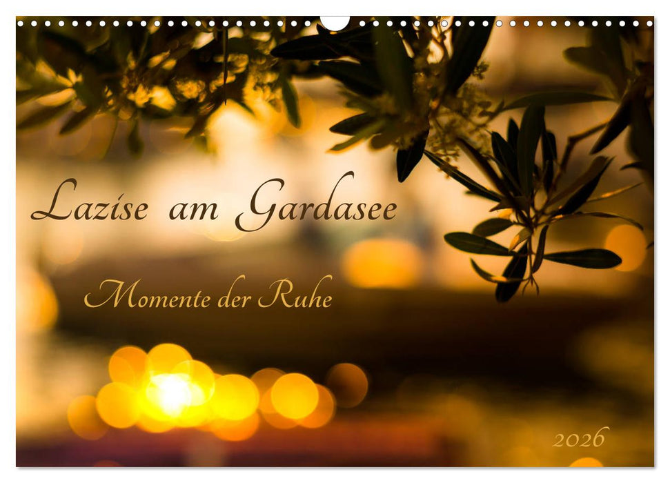 Lazise am Gardasee - Momente der Ruhe (CALVENDO Wandkalender 2026)