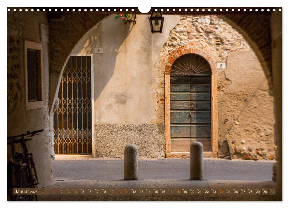 Lazise am Gardasee - Momente der Ruhe (CALVENDO Wandkalender 2026)