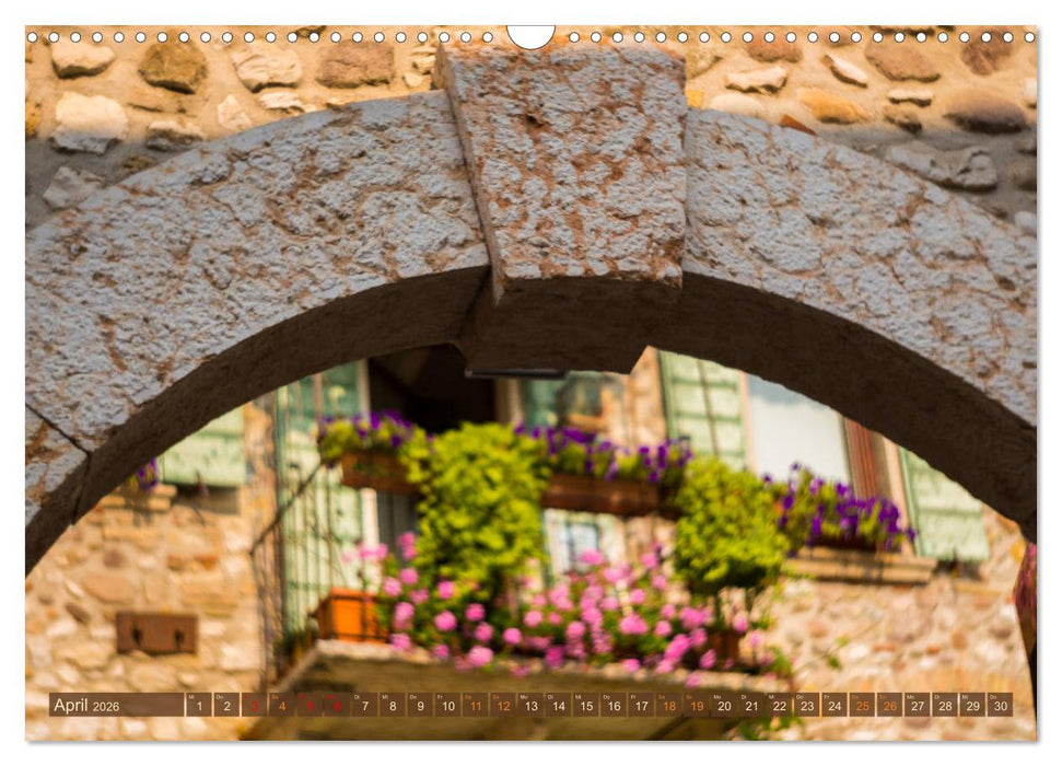 Lazise am Gardasee - Momente der Ruhe (CALVENDO Wandkalender 2026)