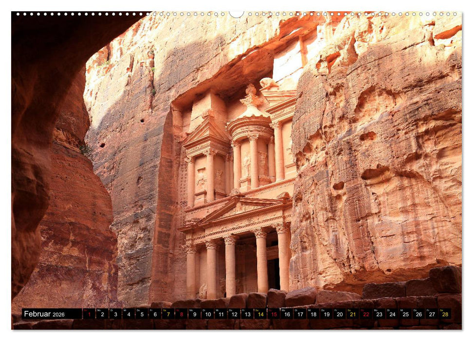 Jordanien - Ein Land der Superlative (CALVENDO Wandkalender 2026)