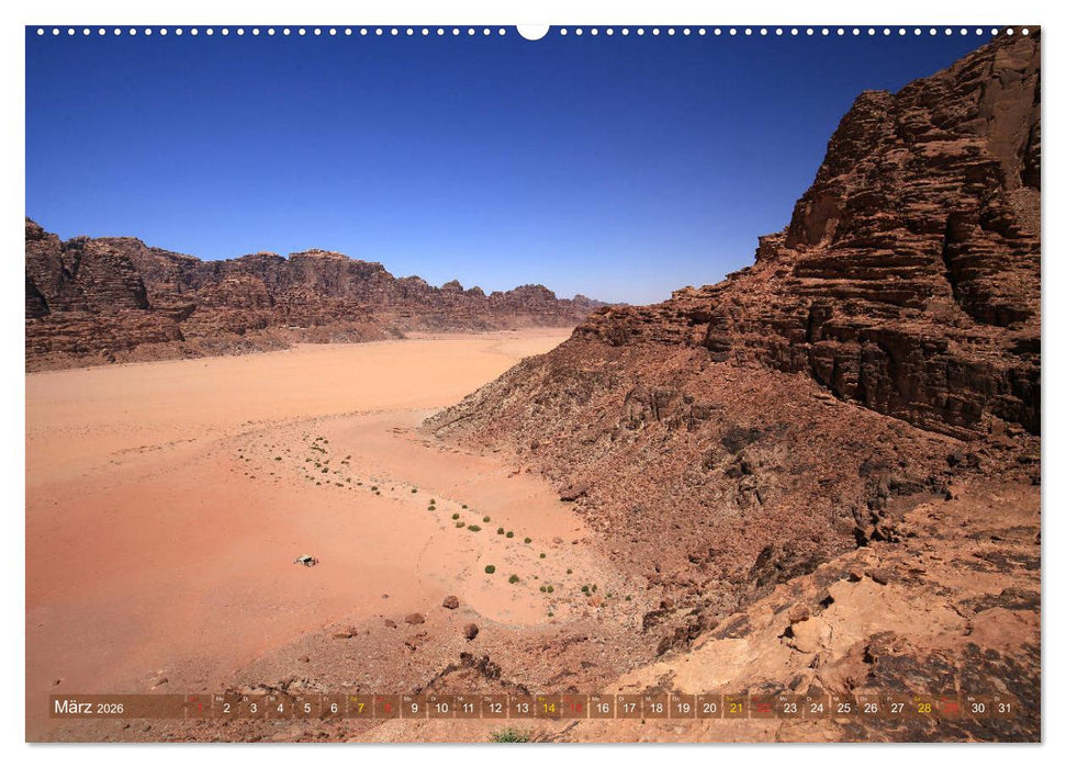 Jordanien - Ein Land der Superlative (CALVENDO Wandkalender 2026)