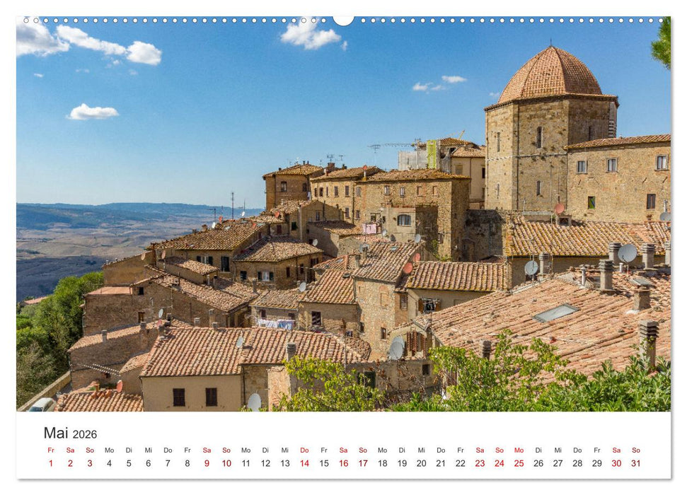Motive der Toskana (CALVENDO Wandkalender 2026)