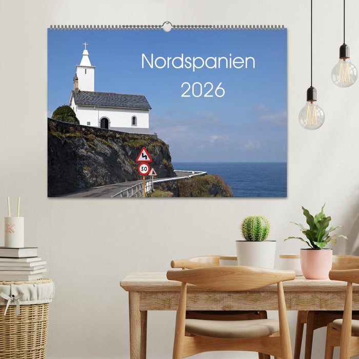 Nordspanien (CALVENDO Wandkalender 2026)