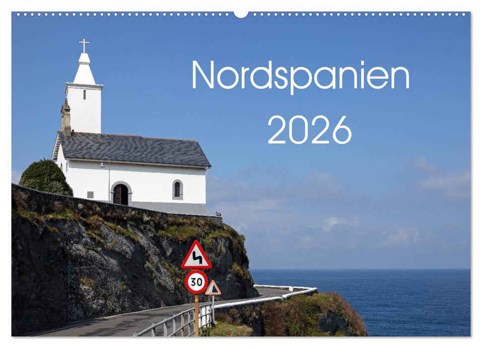 Nordspanien (CALVENDO Wandkalender 2026)