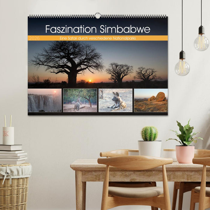 Faszination Simbabwe (CALVENDO Wandkalender 2026)