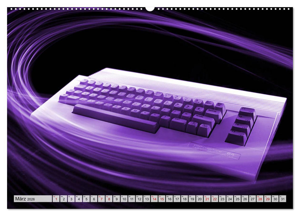 Computer der 80er (CALVENDO Wandkalender 2026)